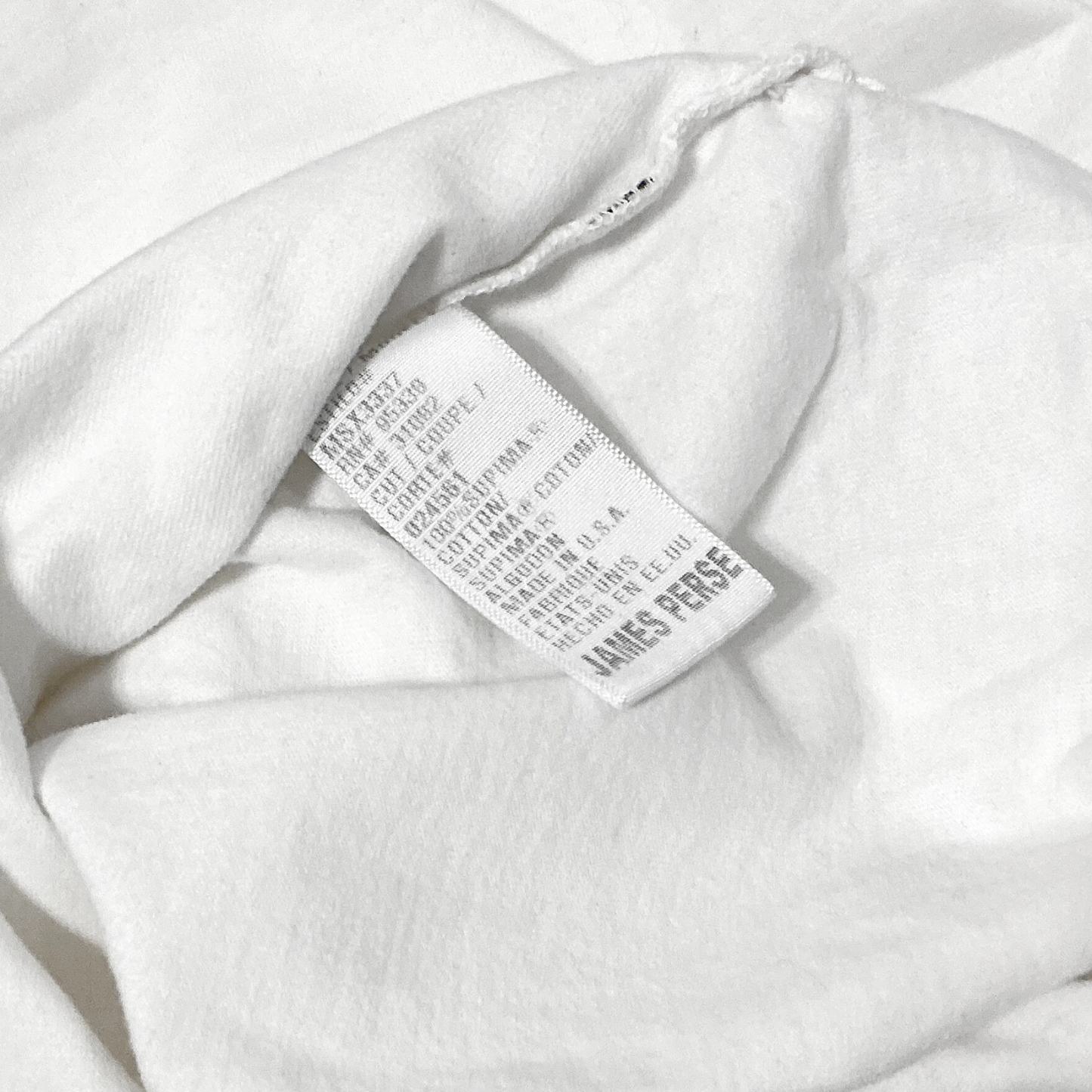 James Perse Supima Polo Shirt in White