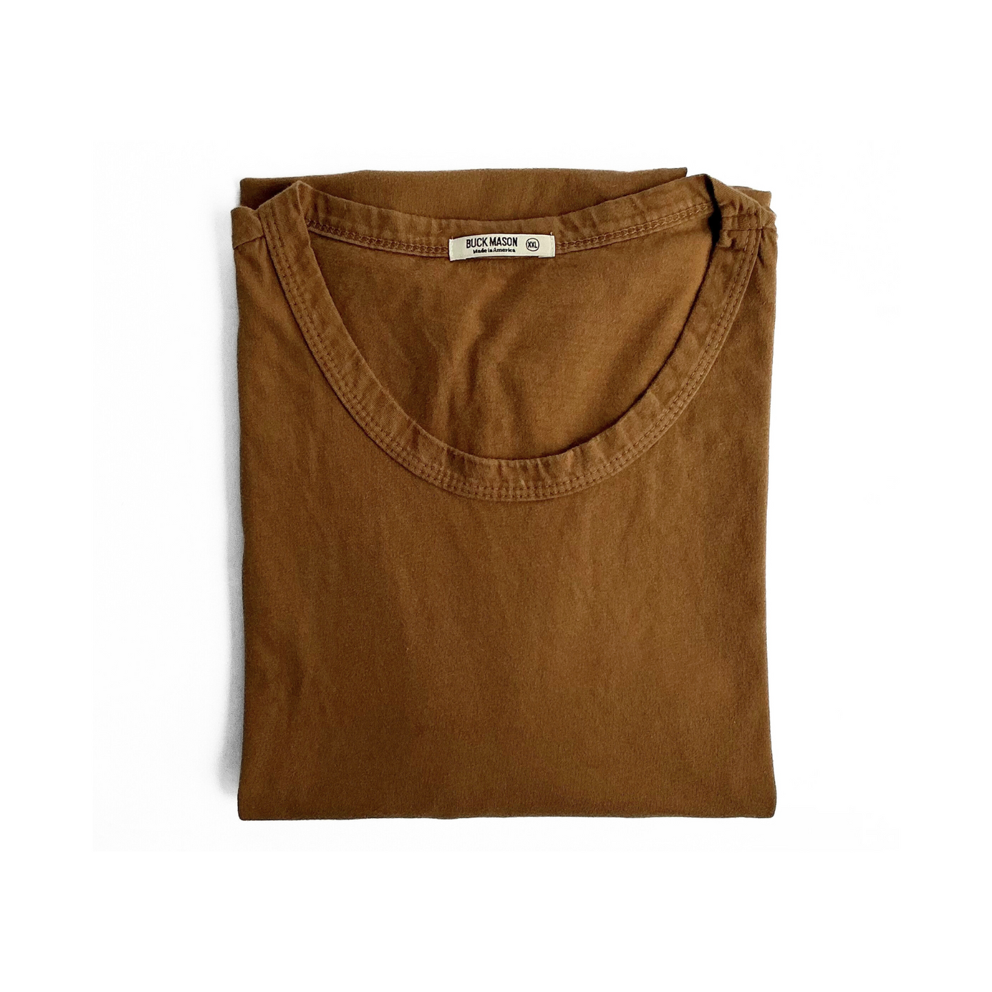 Buck Mason T Shirt in Khaki Brown