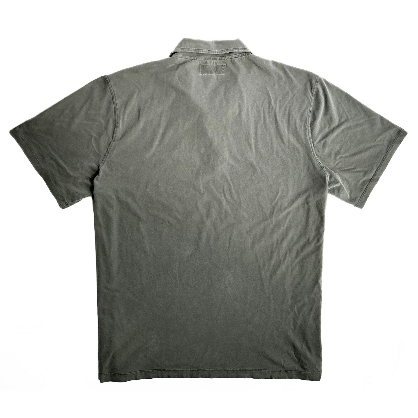 Buck Mason Polo Shirt in Grey Wash