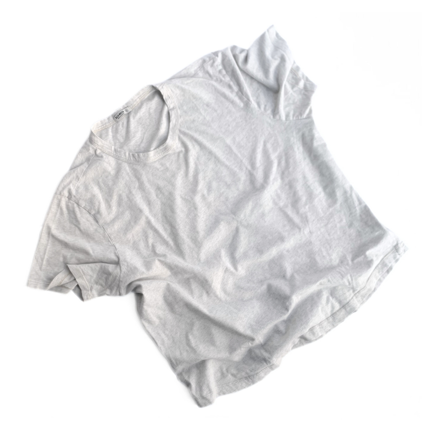 Buck Mason Curved Hem T-Shirt Oat