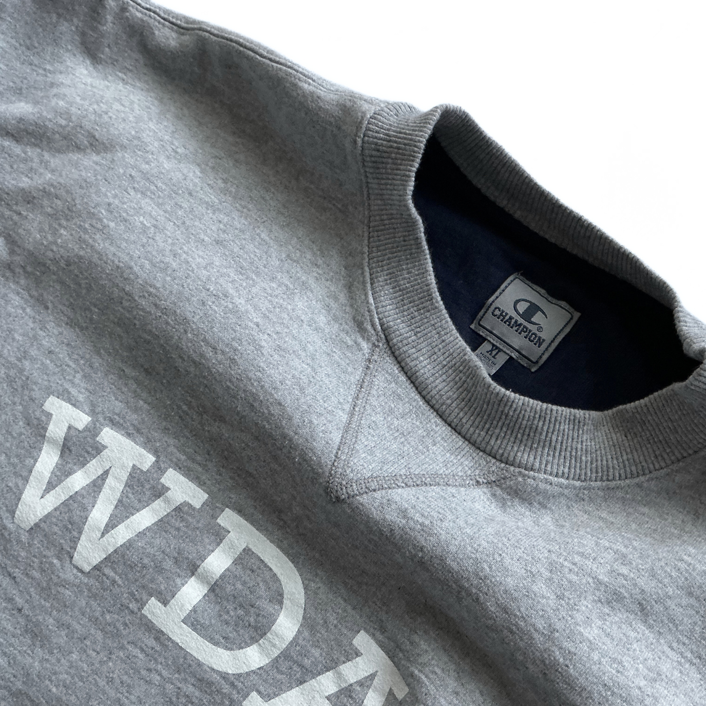 Champion / Walt Disney Animation Studios Sweatshirt in Marble Grey