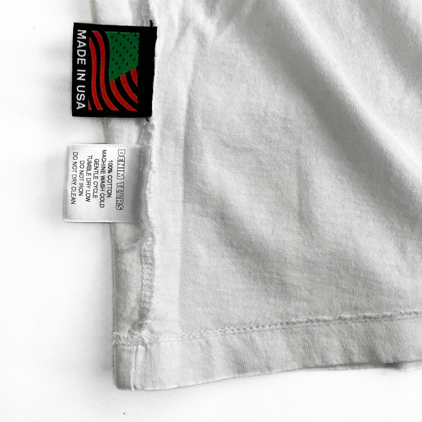 Denim Tears Late Capitalism T-Shirt in White