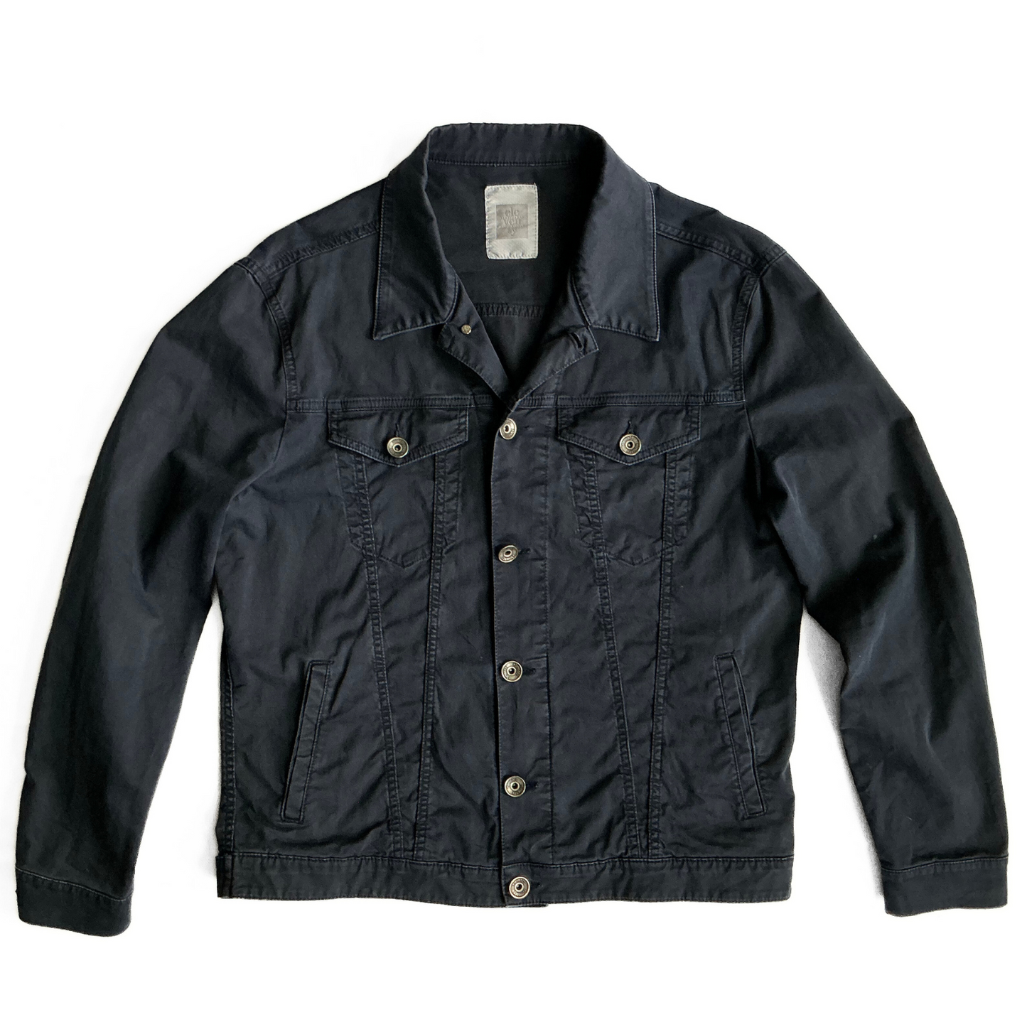 Eleventy Milano Trucker Jacket in Blue