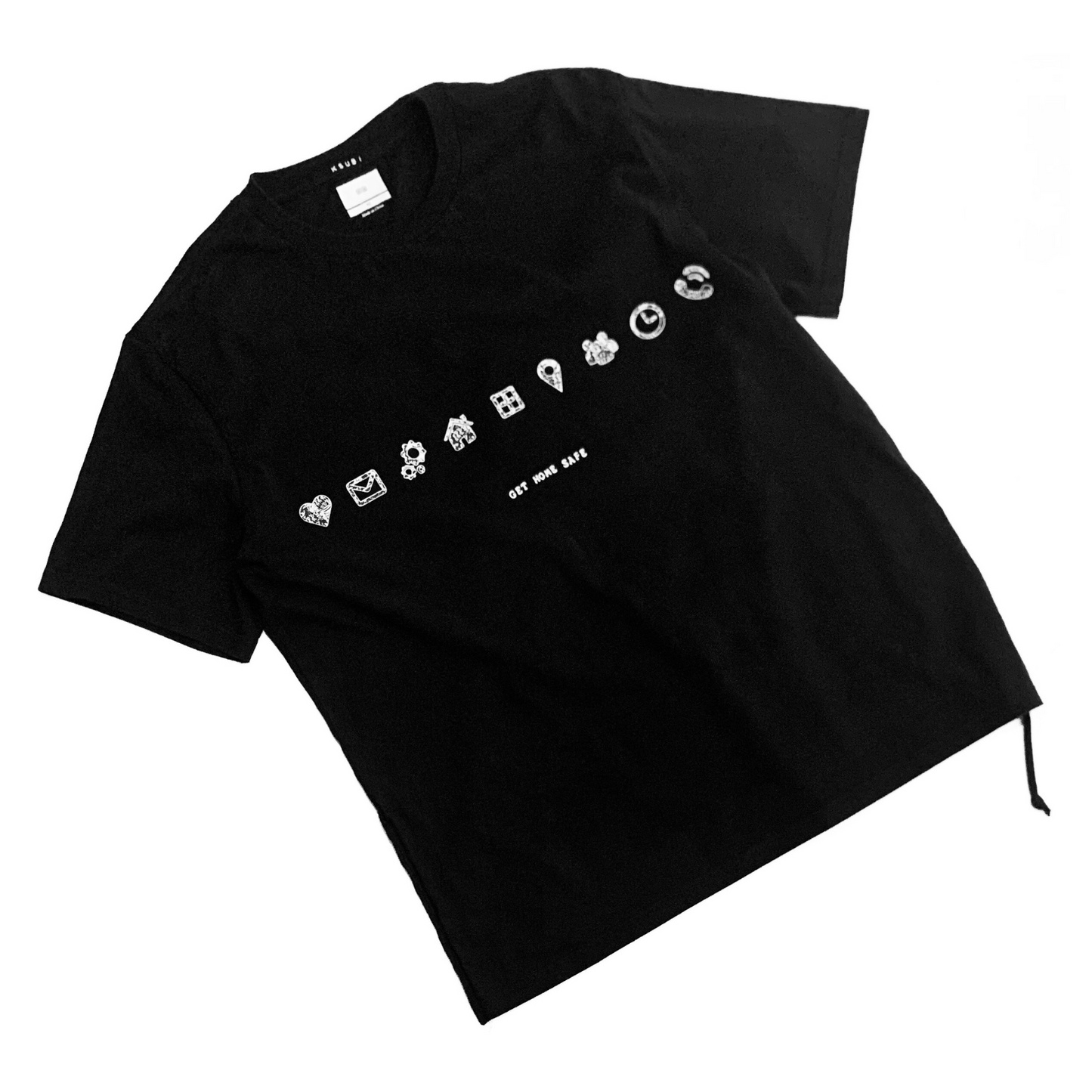 Ksubi Youtopia Ikonik Kash T-Shirt in Black