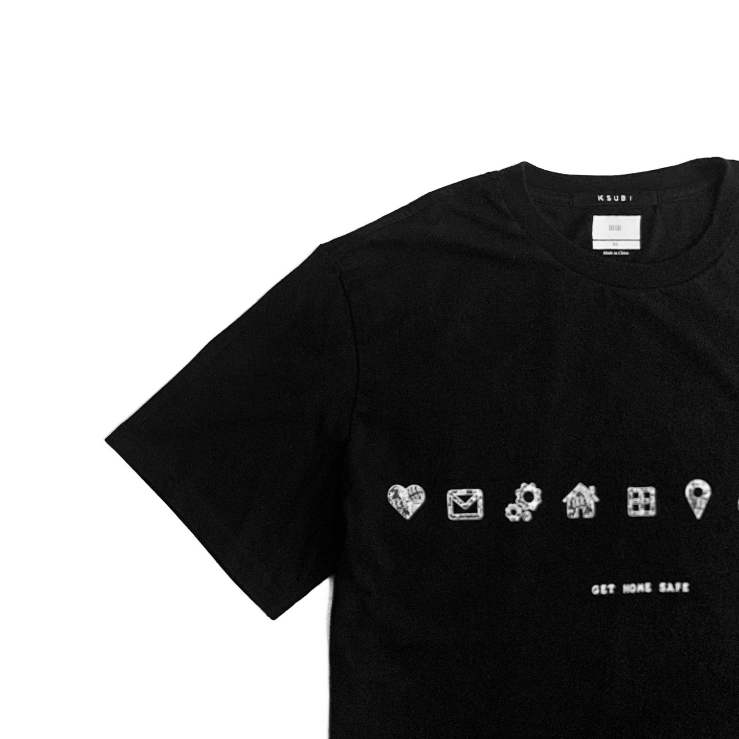 Ksubi Youtopia Ikonik Kash T-Shirt in Black