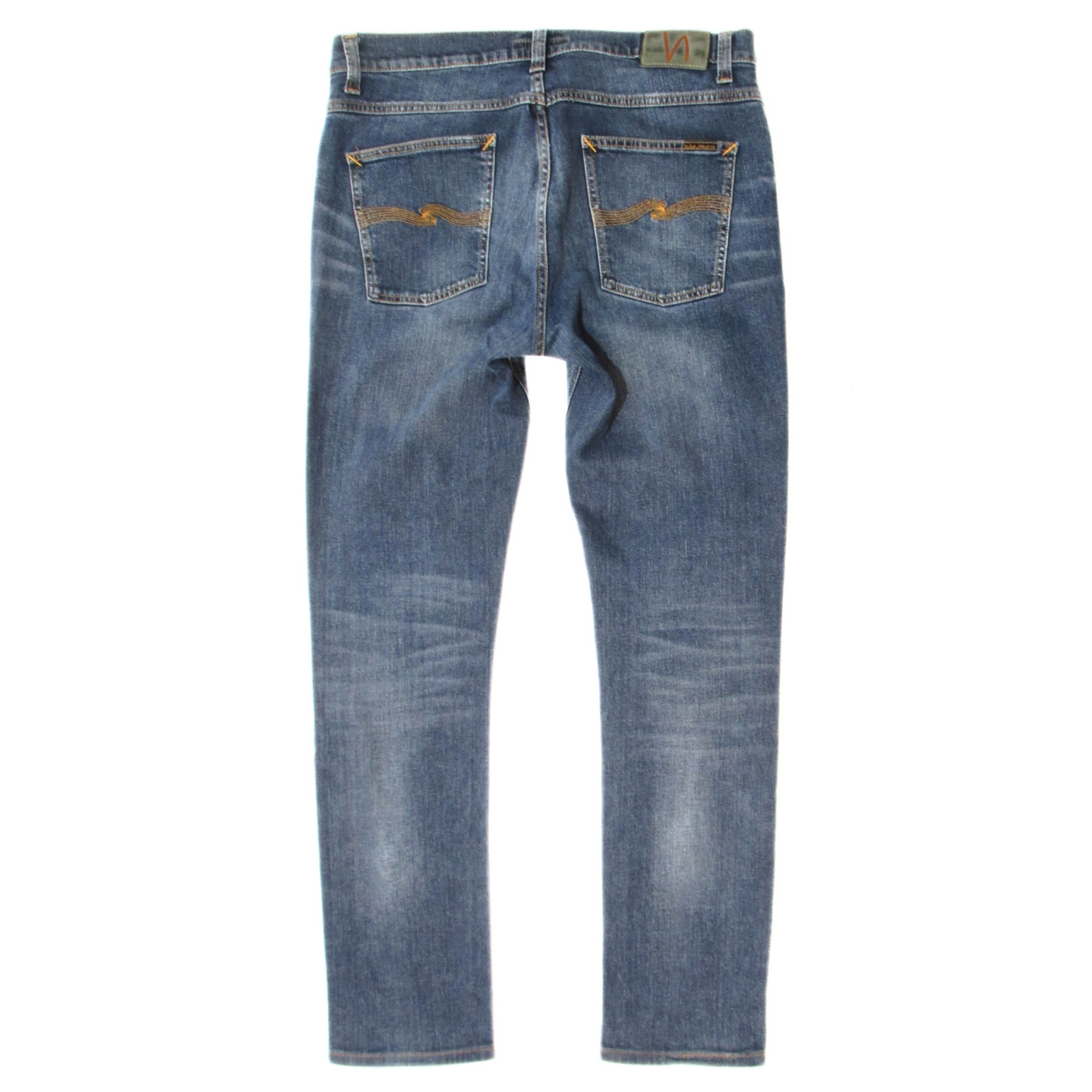 Nudie Jeans Co Lean Dean Denim in Deep Dark Indigo