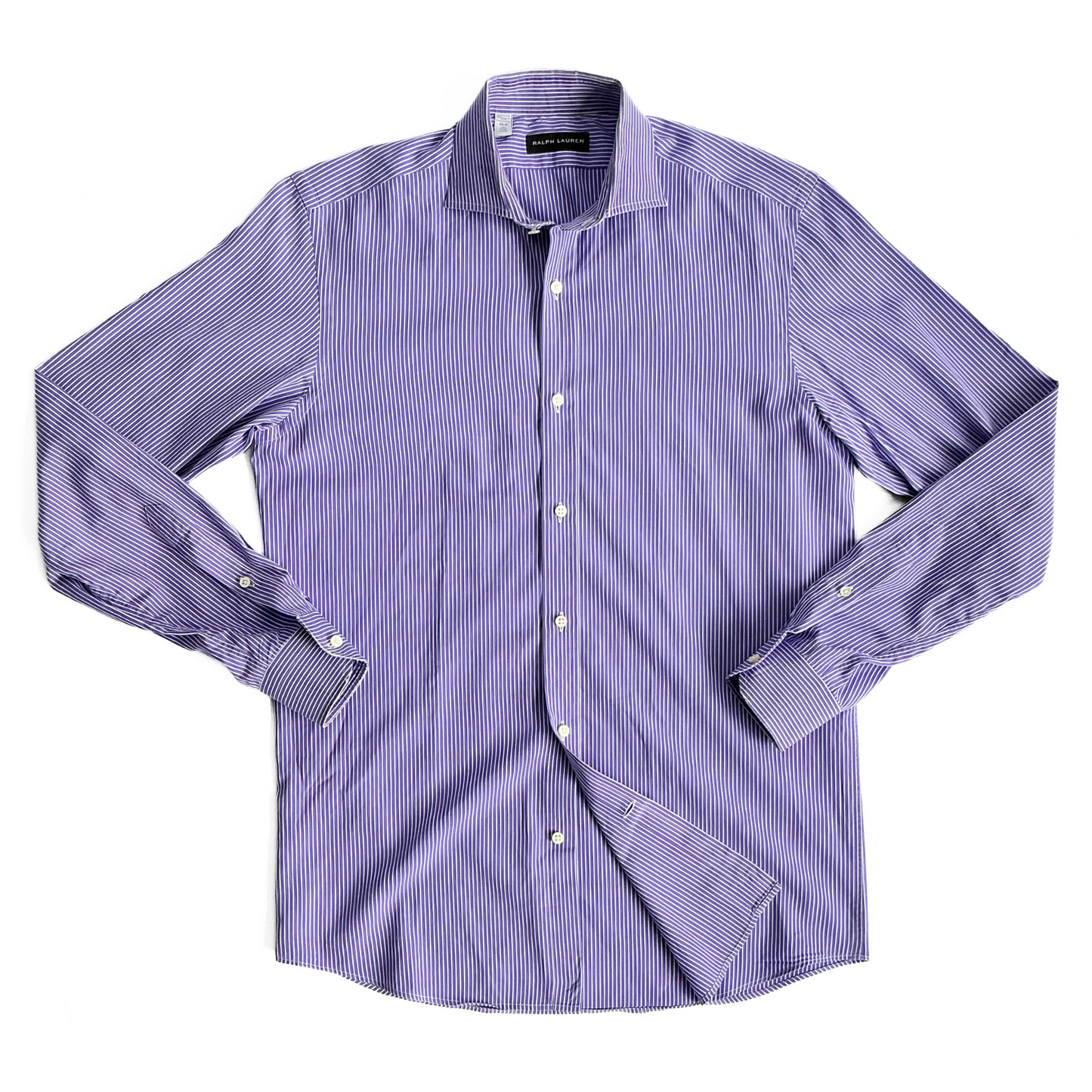 Ralph Lauren Black Label Stripe Shirt in Purple / White