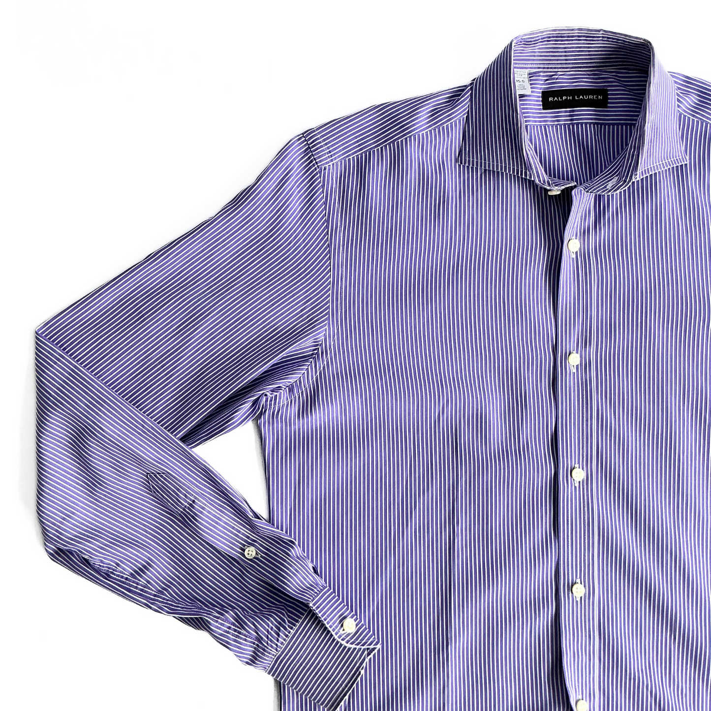 Ralph Lauren Black Label Stripe Shirt in Purple / White