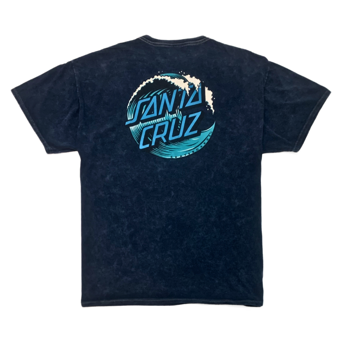 Santa Cruz Washed T-Shirt in Ocean Blue