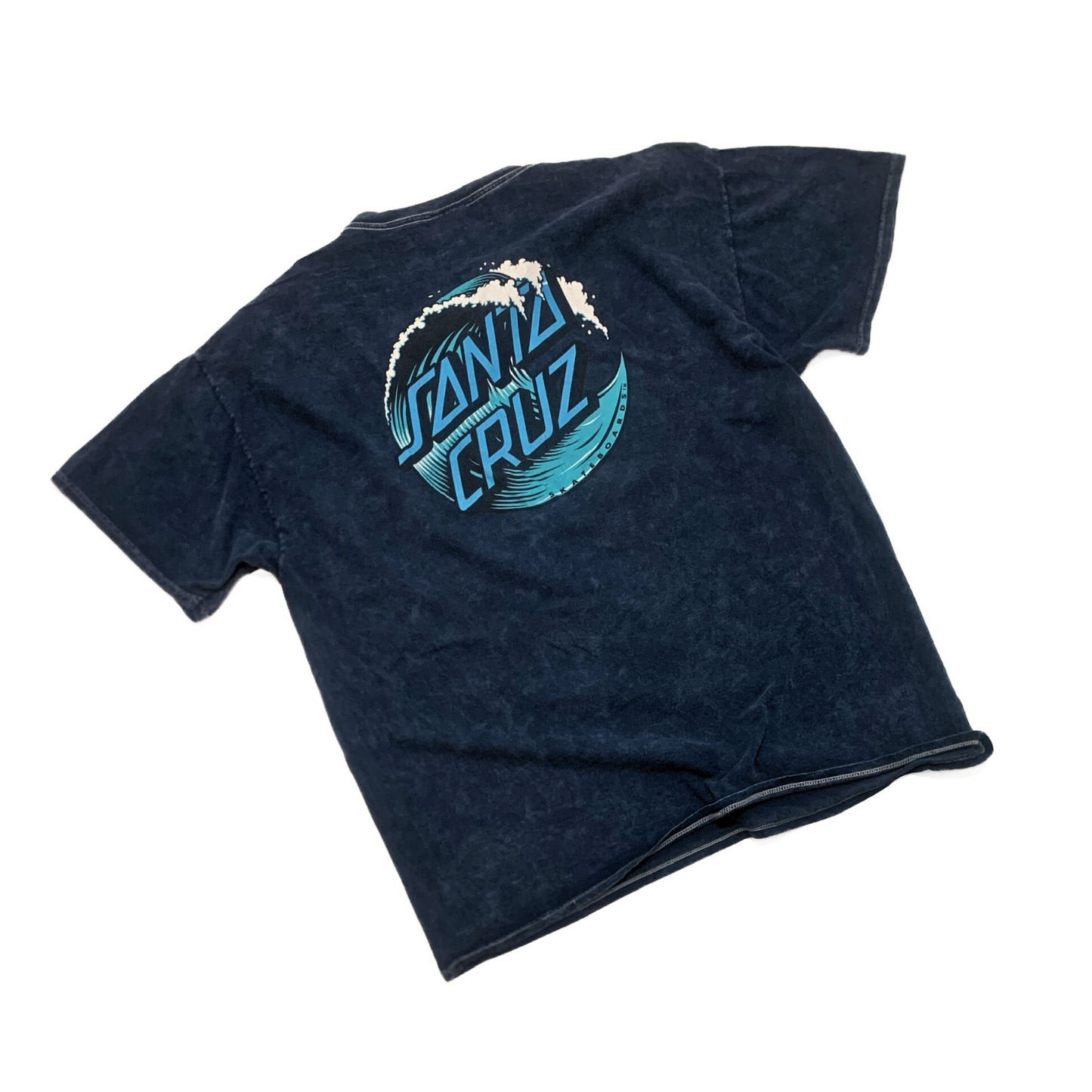 Santa Cruz Washed T-Shirt in Ocean Blue
