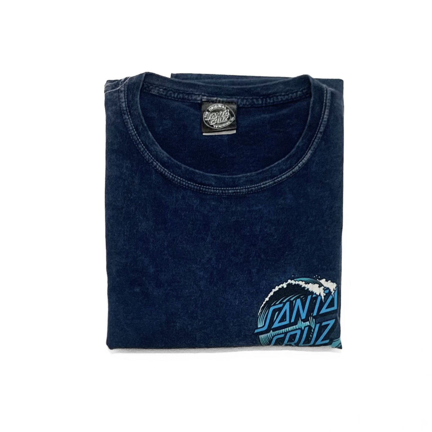 Santa Cruz Washed T-Shirt in Ocean Blue