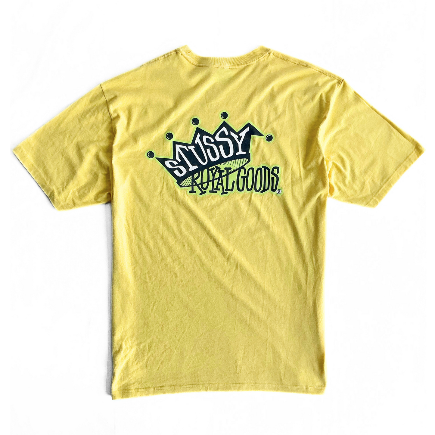 Stussy Royal Goods T-Shirt in Yellow