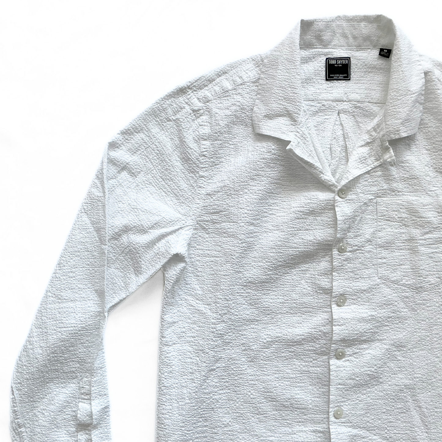 Todd Snyder Poplin Linen Shirt