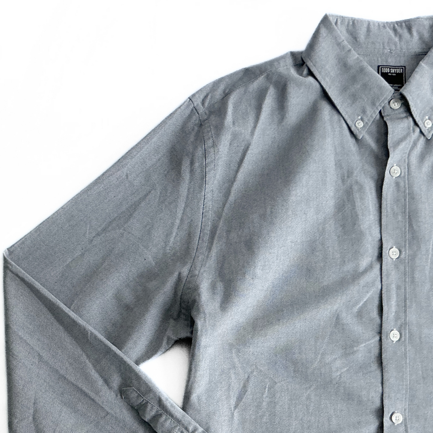 Todd Snyder Poplin Shirt in Grey