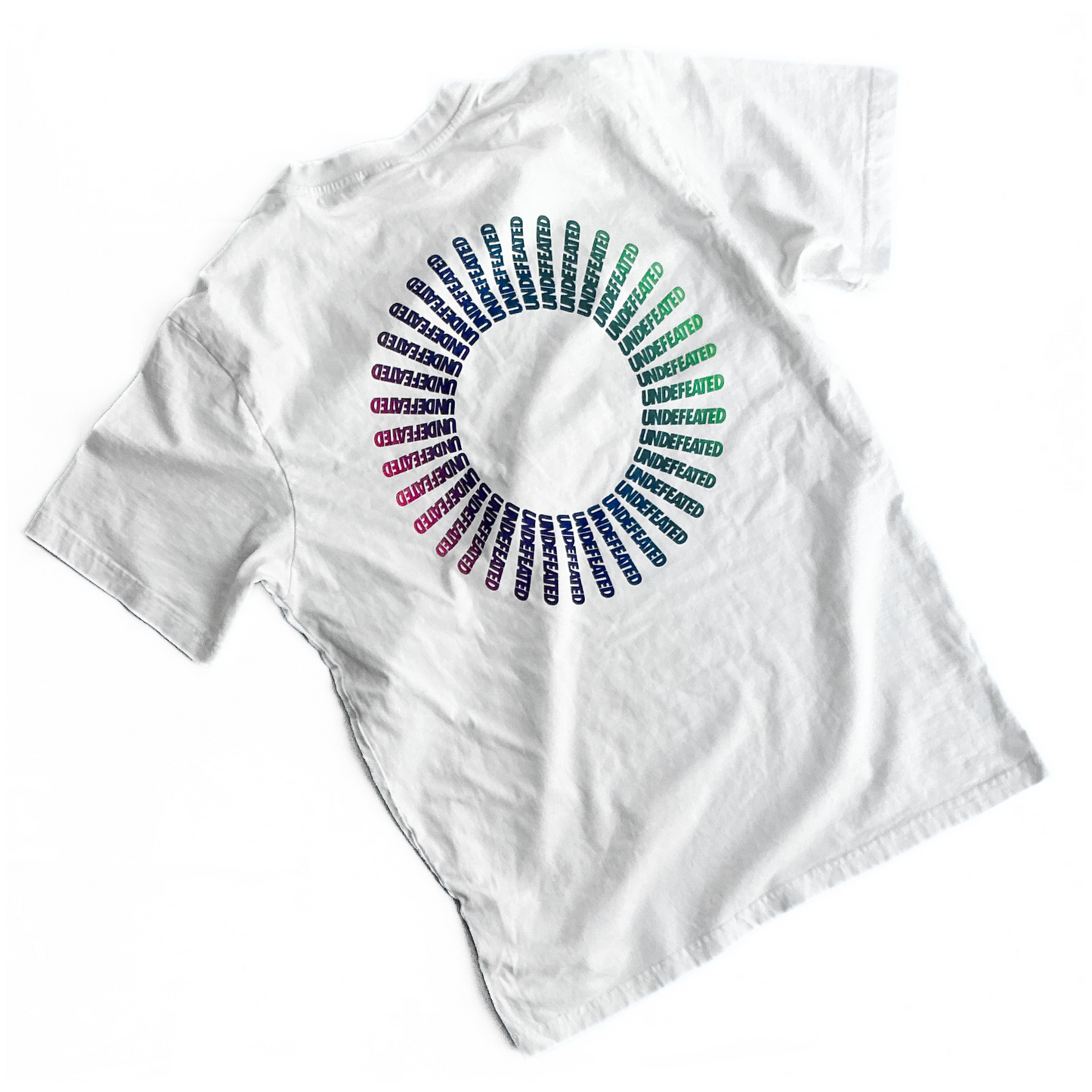 Undefeated Suburst T-Shirt in White