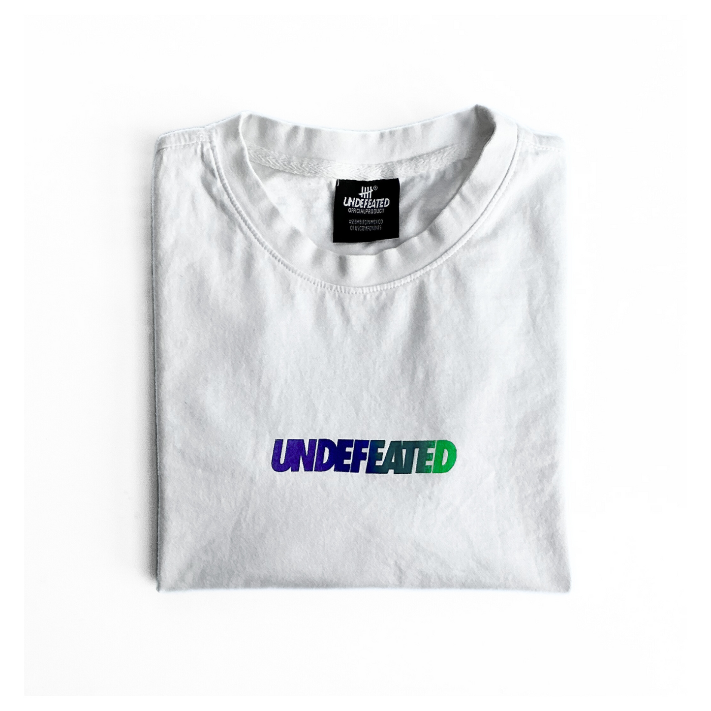 Undefeated Suburst T-Shirt in White
