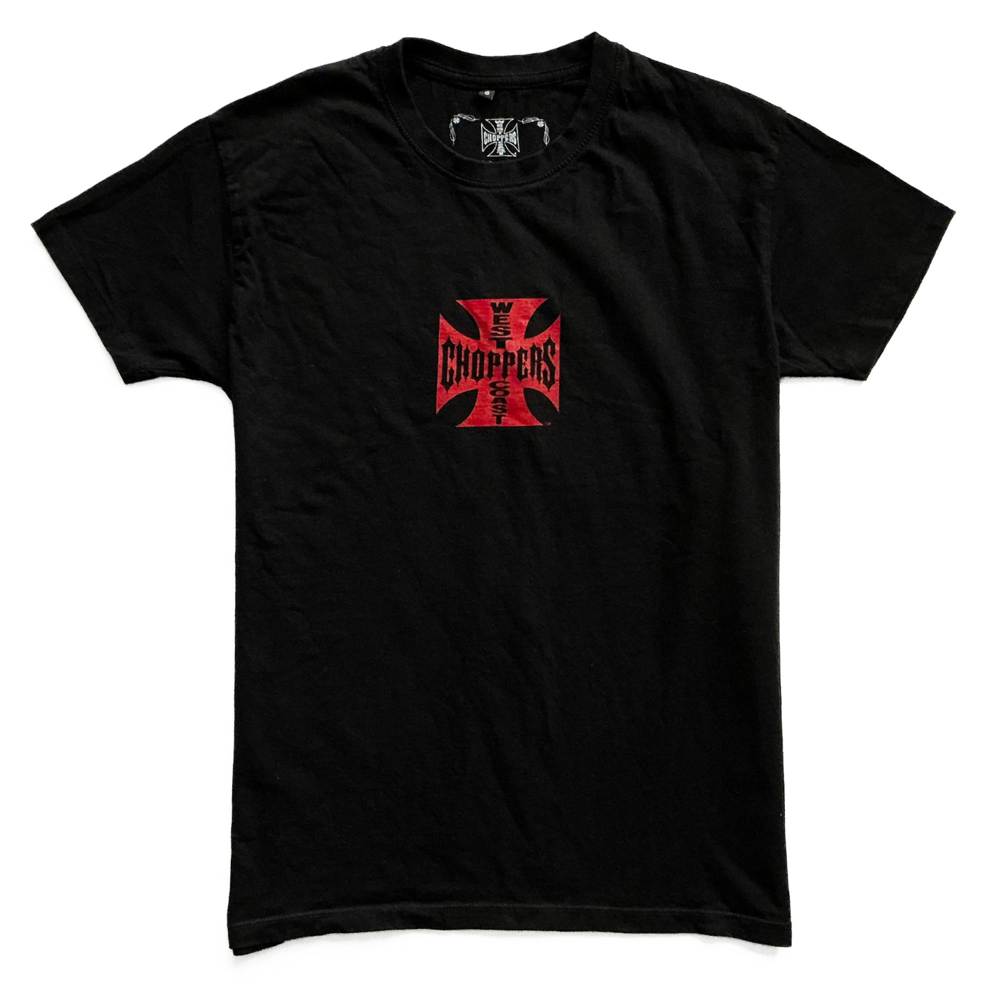 West Coast Choppers Classic T-Shirt in Black / Red