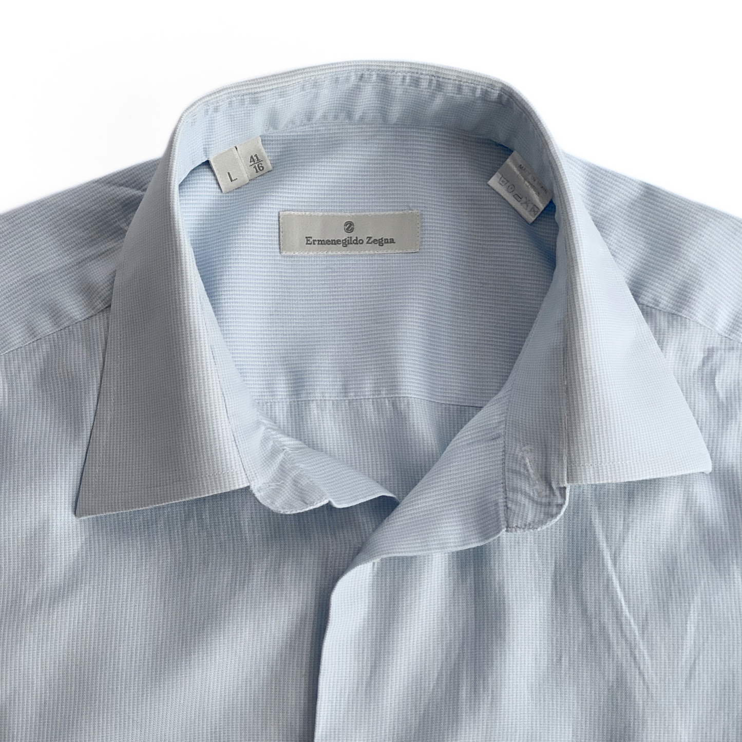 Ermenegildo Zegna Dress Shirt in Light Blue