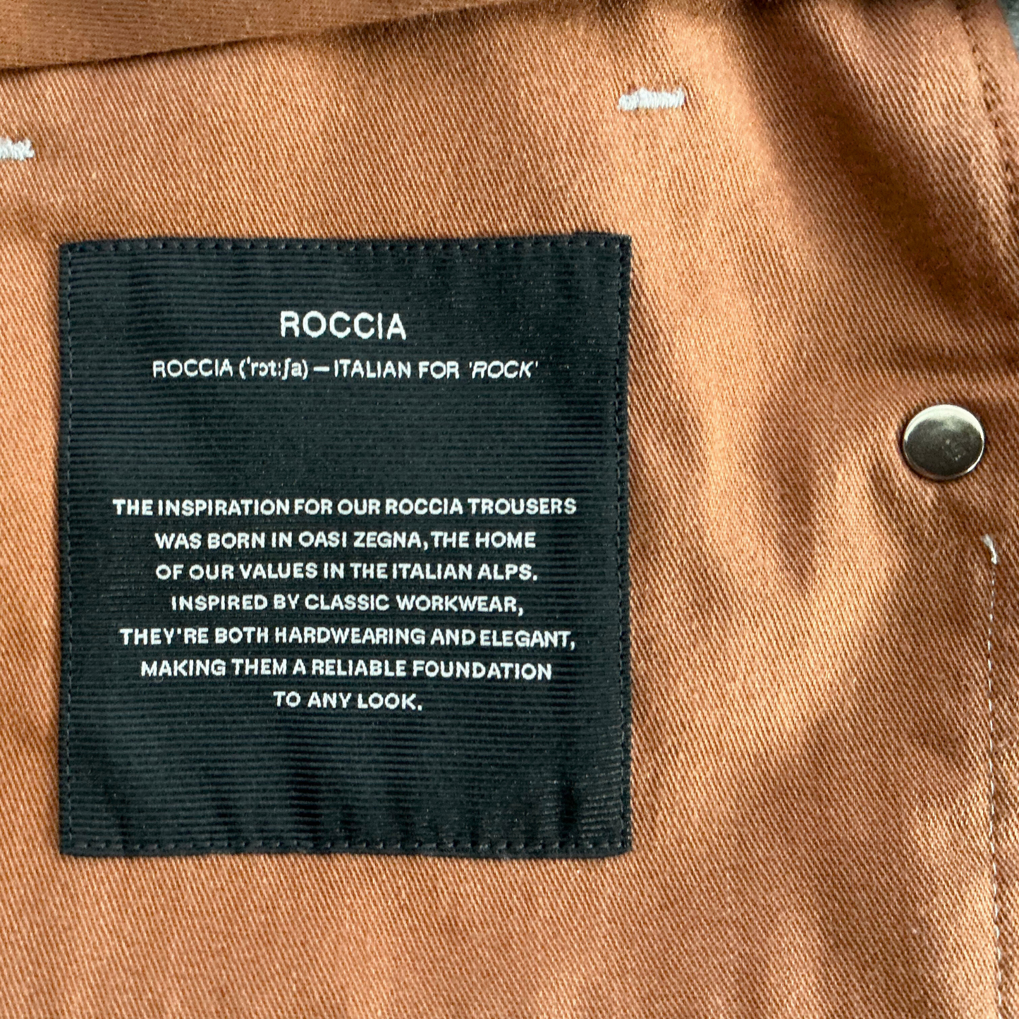 Zegna Roccia Trousers in Grey