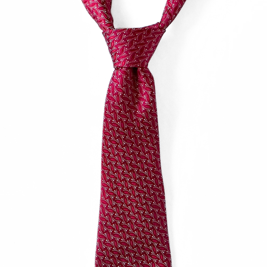 Ermenegildo Zegna Tie in Red Floral