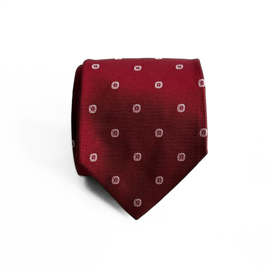 Luigi Borrelli Patterned Tie in Red