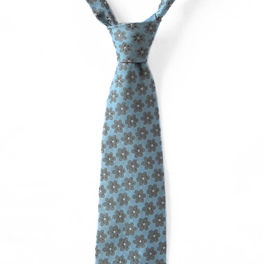 Ermenegildo Zegna Tie in Baby Blue