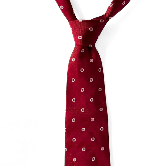 Luigi Borrelli Patterned Tie in Red