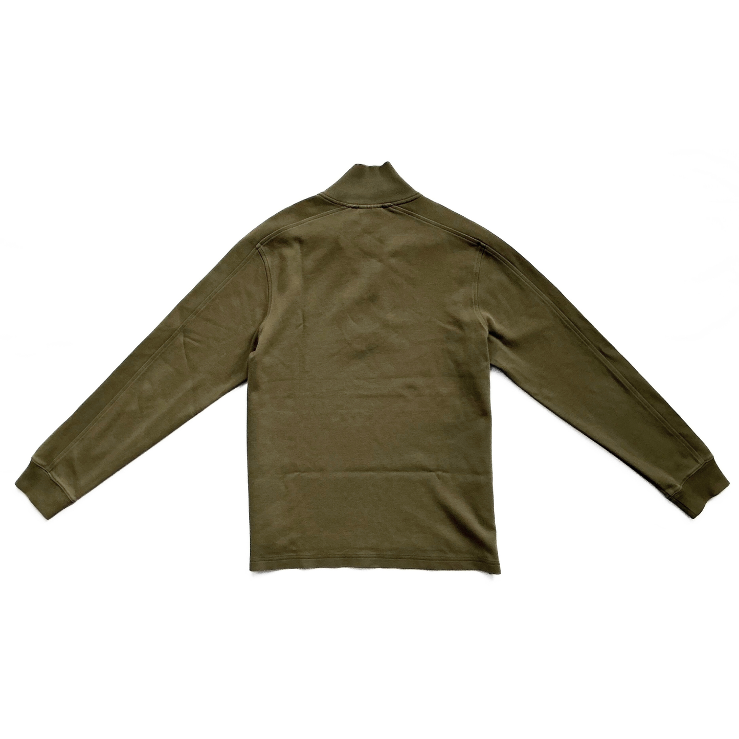 Lacoste Half Zip Sweatshirt in Military Green