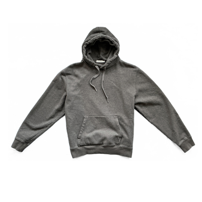 Suitsupply Pure Cotton Pullover Hoodie in Cocoa Brown