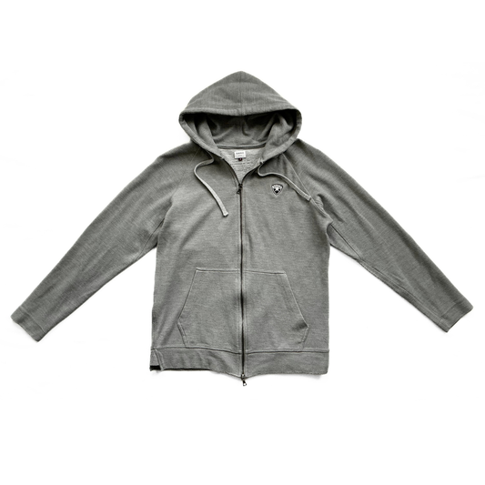 Northwestern Knitting Company Zip Up Hoodie in Grey