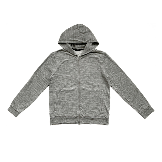 Theory Danen Hoodie in Stone Terry
