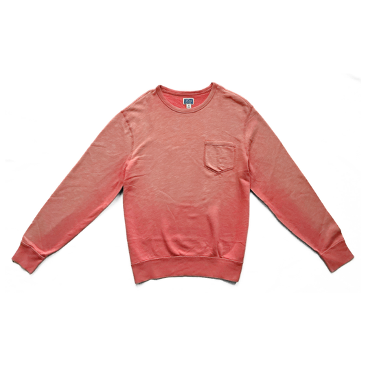 J.Crew Lightweight sunfaded french terry pocket sweatshirt