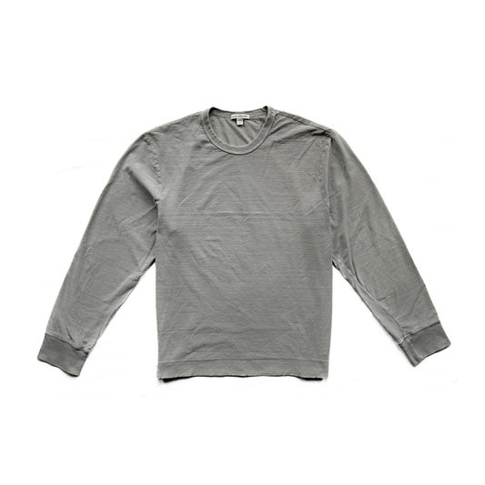 James Perse Lightweight Sweatshirt in Driftwood Grey