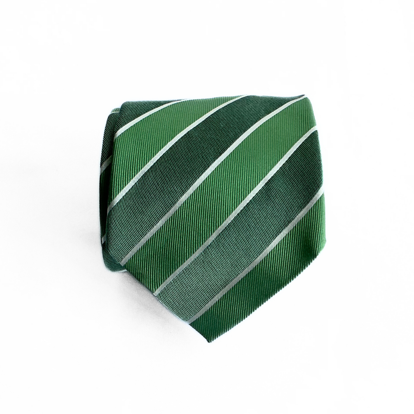 Ermenegildo Zegna Tie in Green Stripes