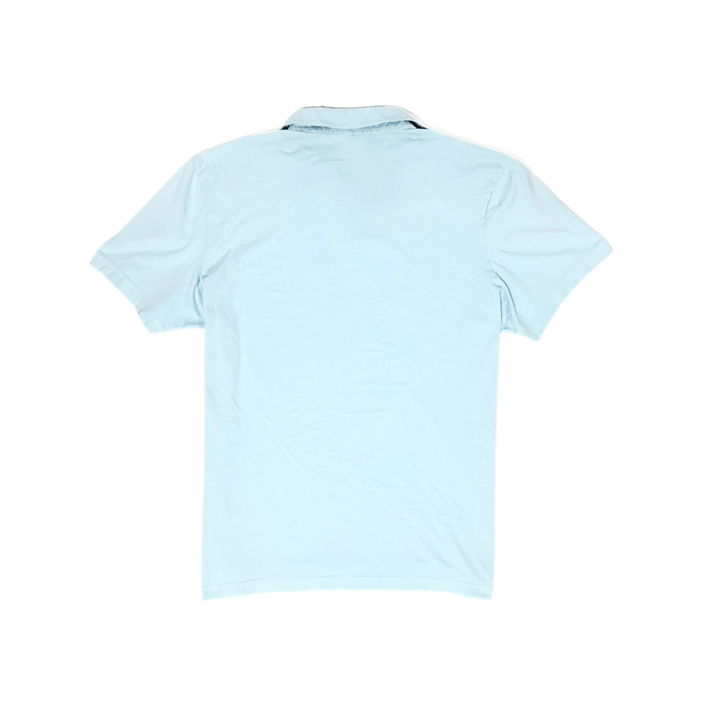 James Perse Supima Polo Shirt in Sky Blue