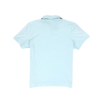 James Perse Supima Polo Shirt in Sky Blue