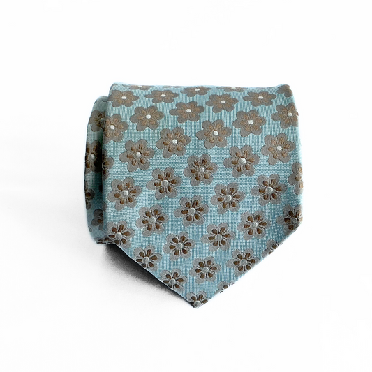 Ermenegildo Zegna Tie in Baby Blue