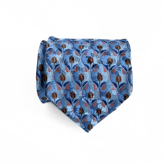 Ermenegildo Zegna Tie in Cornflower Blue