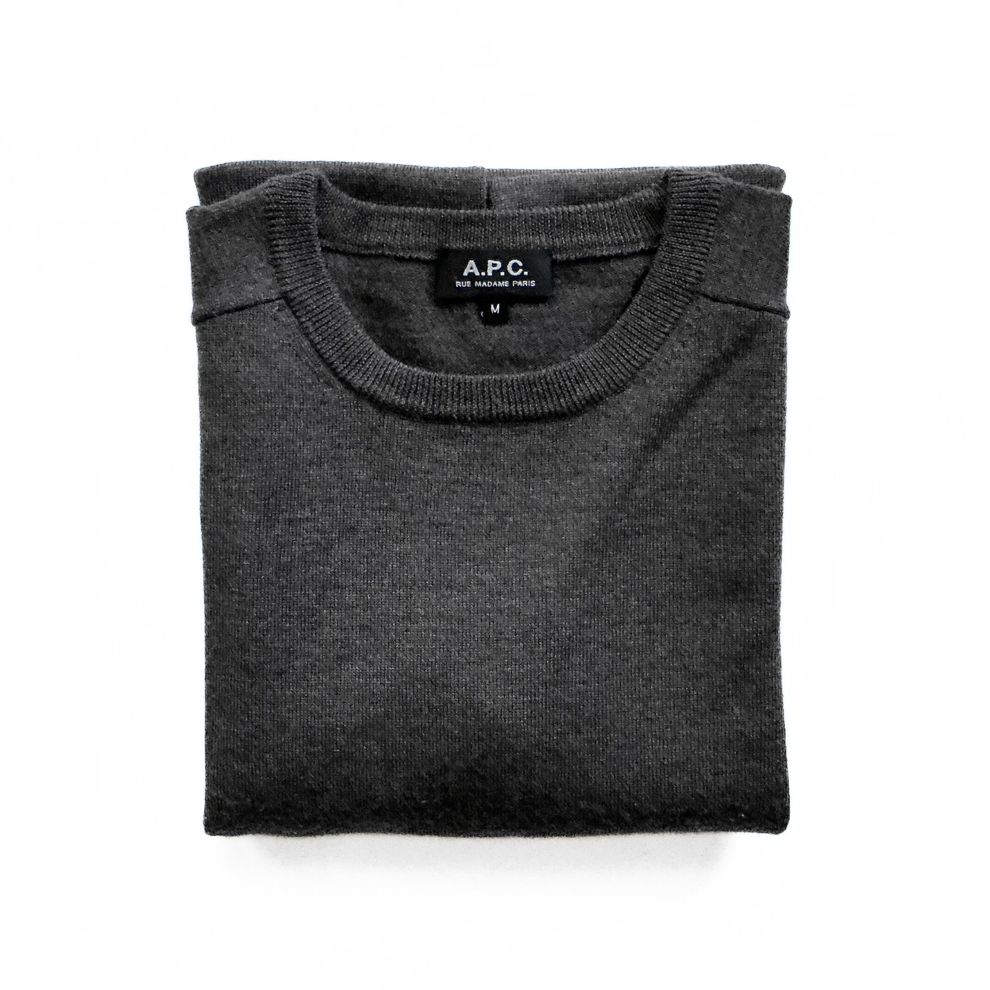 A.P.C. Alpaca Sweater in Cocoa / Brown / Blue
