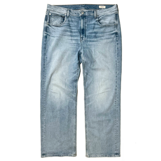 All Year Round the Roadie Denim Jeans in Light Wash Blue