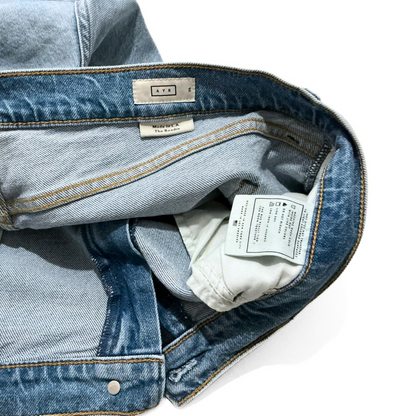 All Year Round the Roadie Denim Jeans in Light Wash Blue