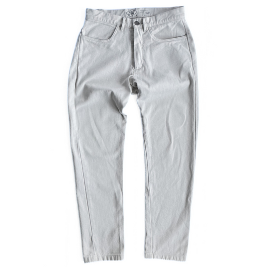 Alex Crane Cham Linen Pants in White / Beige