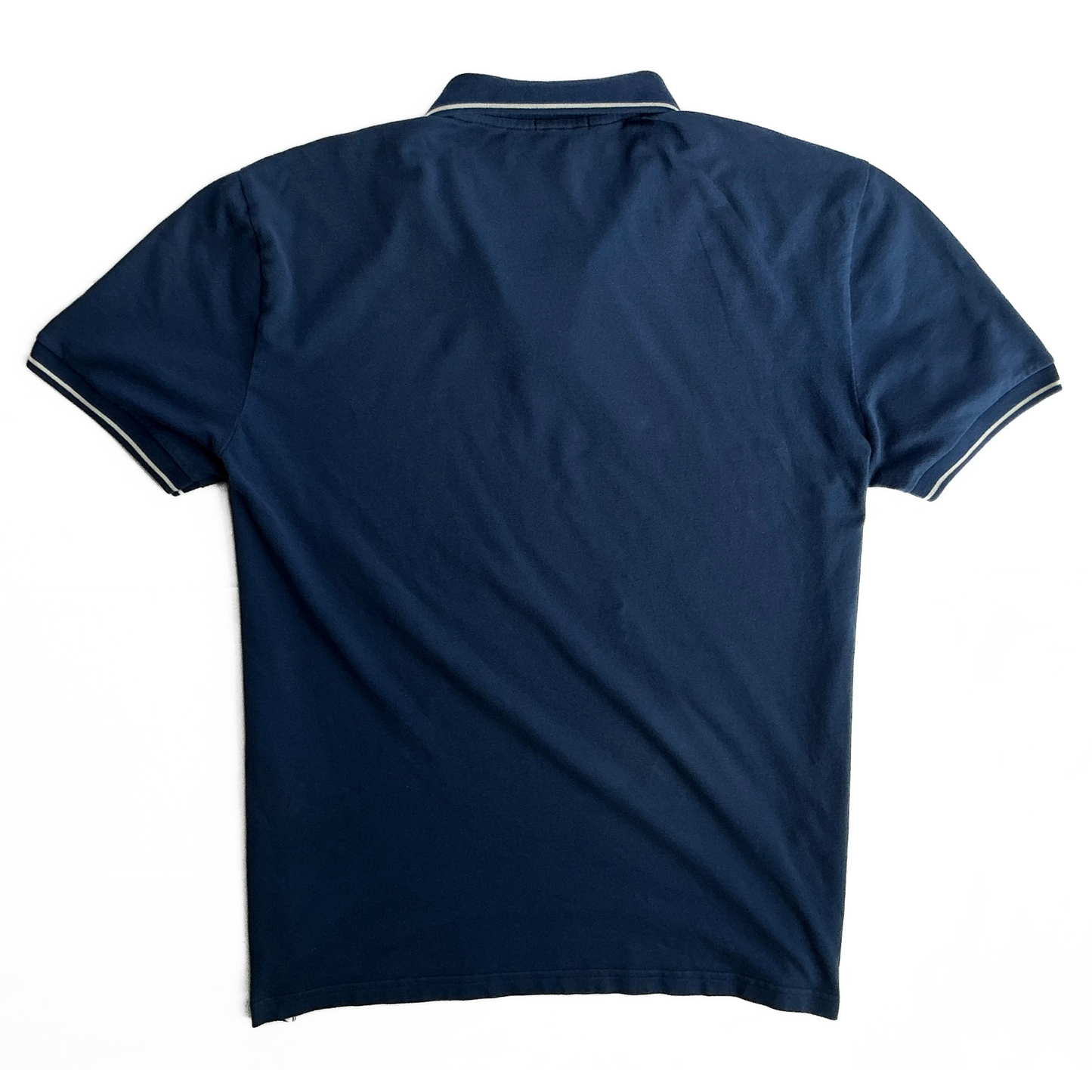 Avon Celli Pique Polo Shirt in Mediterranean Blue / White