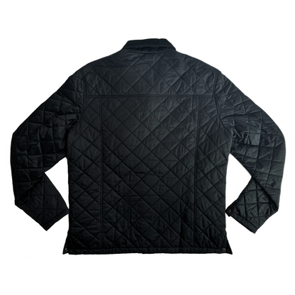 Barbour Laggan Quilted Jacket in Dark Navy