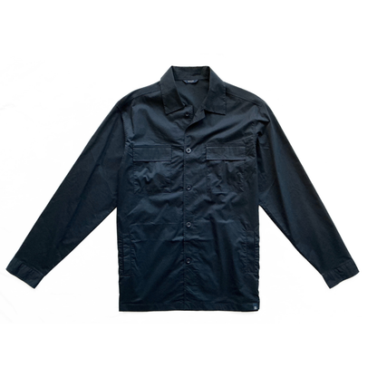 Boggi Milano Overshirt Jacket in Dark Navy