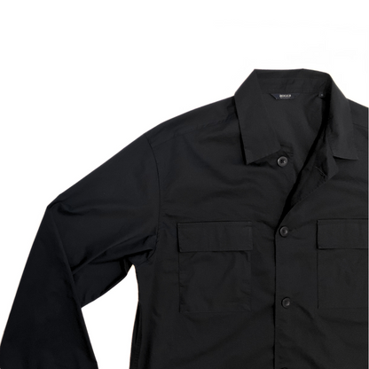 Boggi Milano Overshirt Jacket in Dark Navy