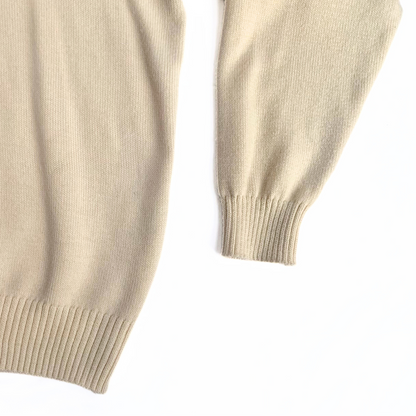 Bogner Half Zip Sweater Cream Rare