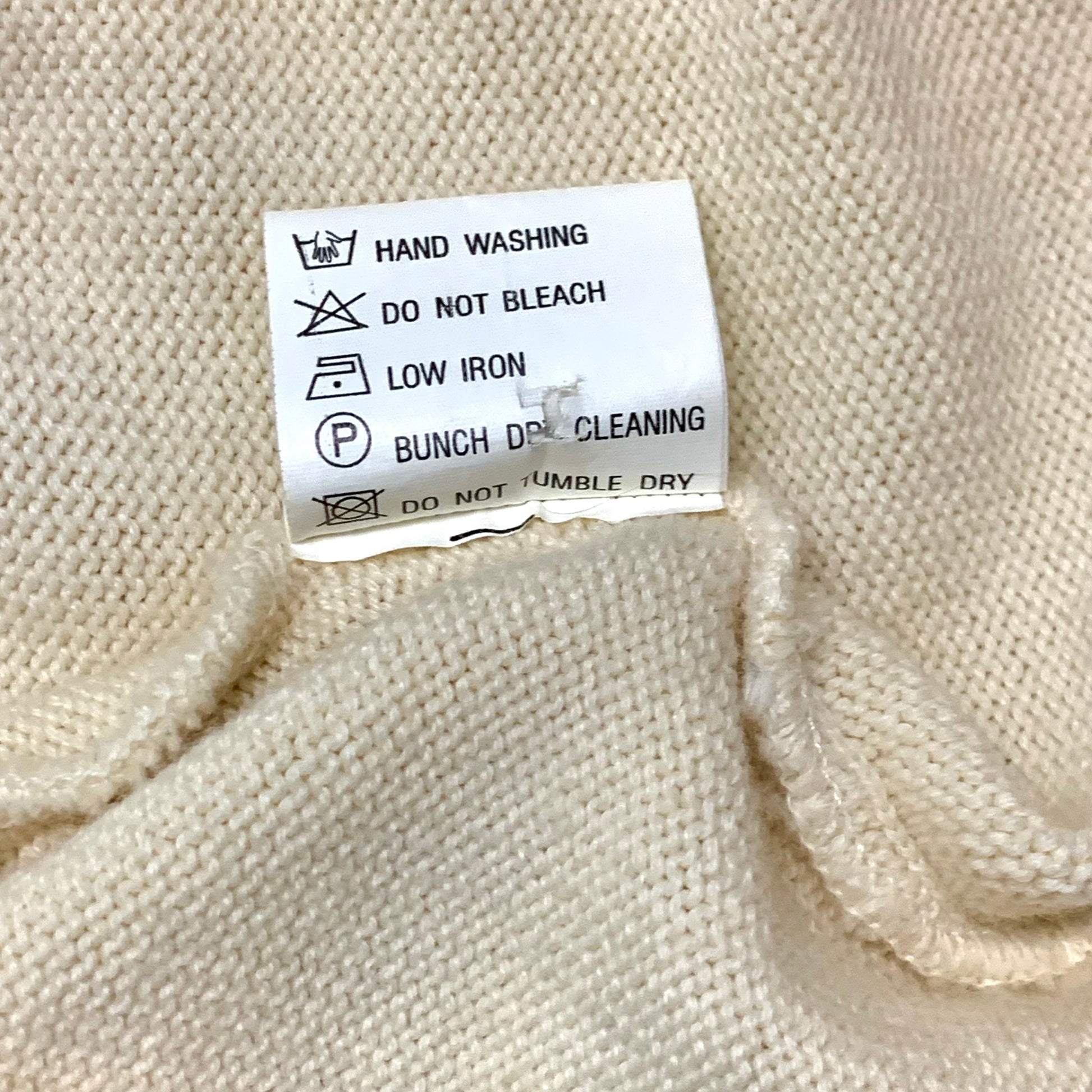Bogner Half Zip Sweater Cream Rare