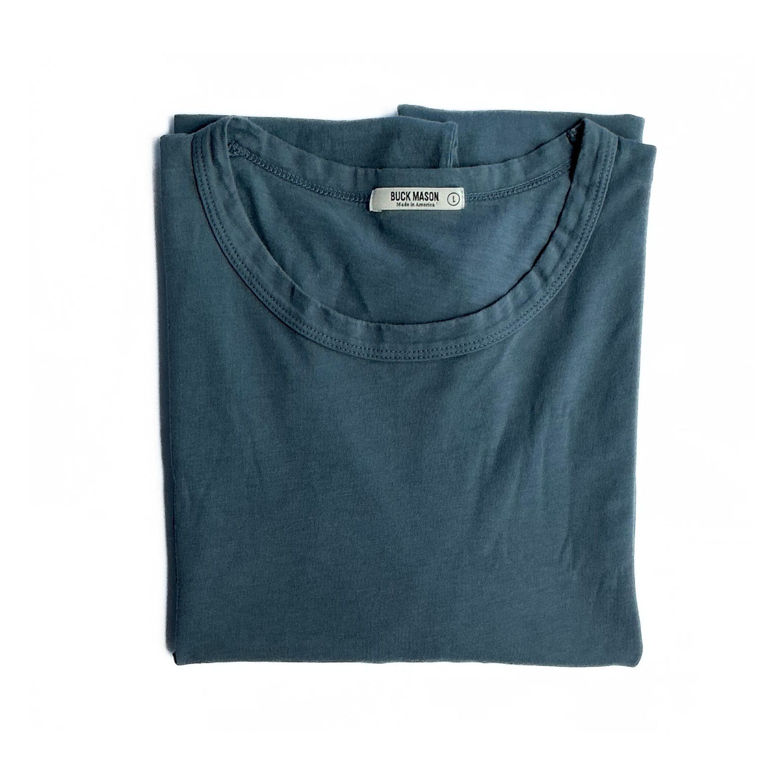 Buck Mason T Shirt in Cloud Blue