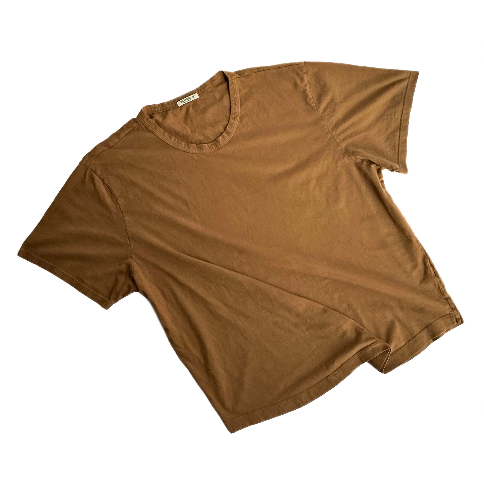 Buck Mason T Shirt in Khaki Brown